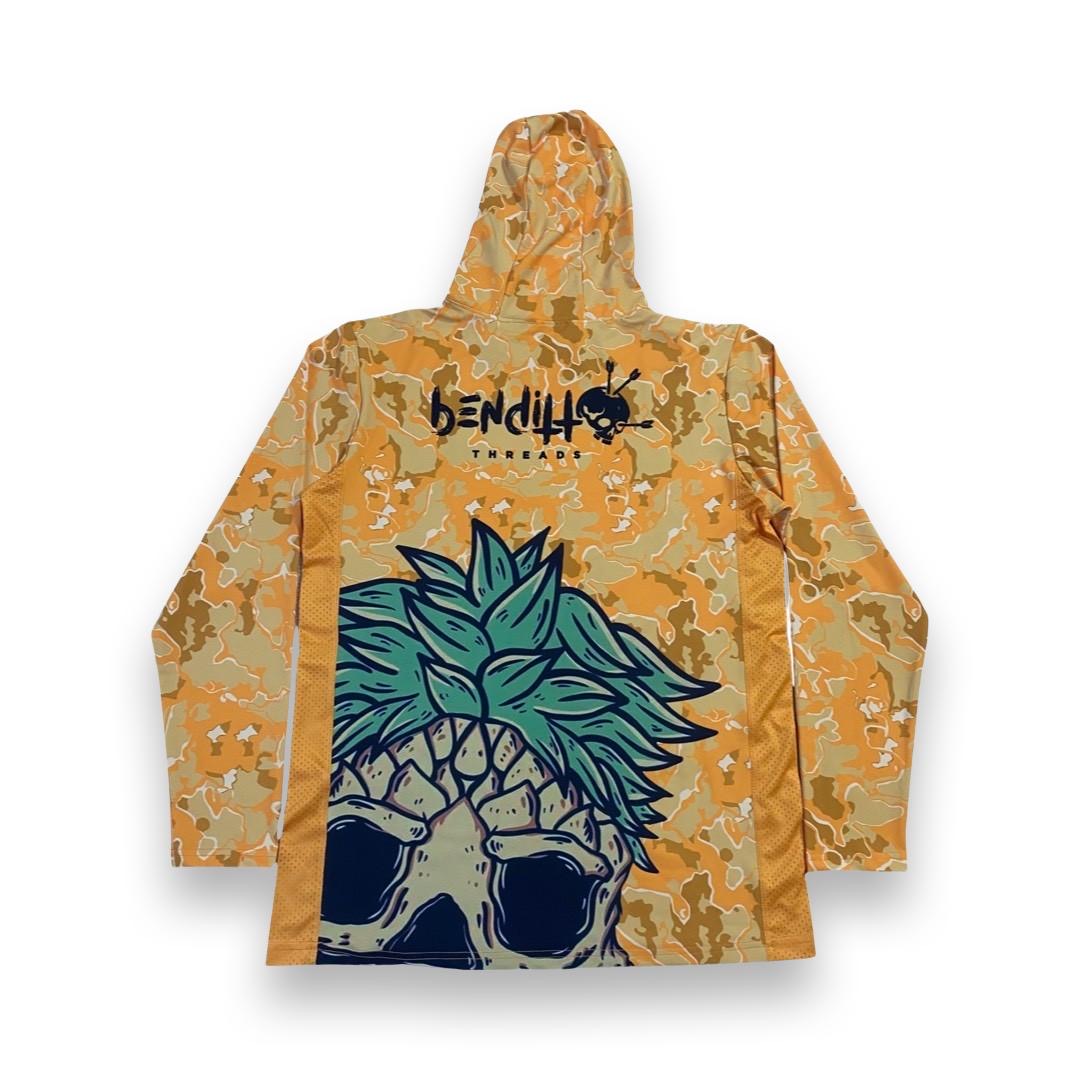 UV Rashguard Longsleeve Hooded (Amarillo)