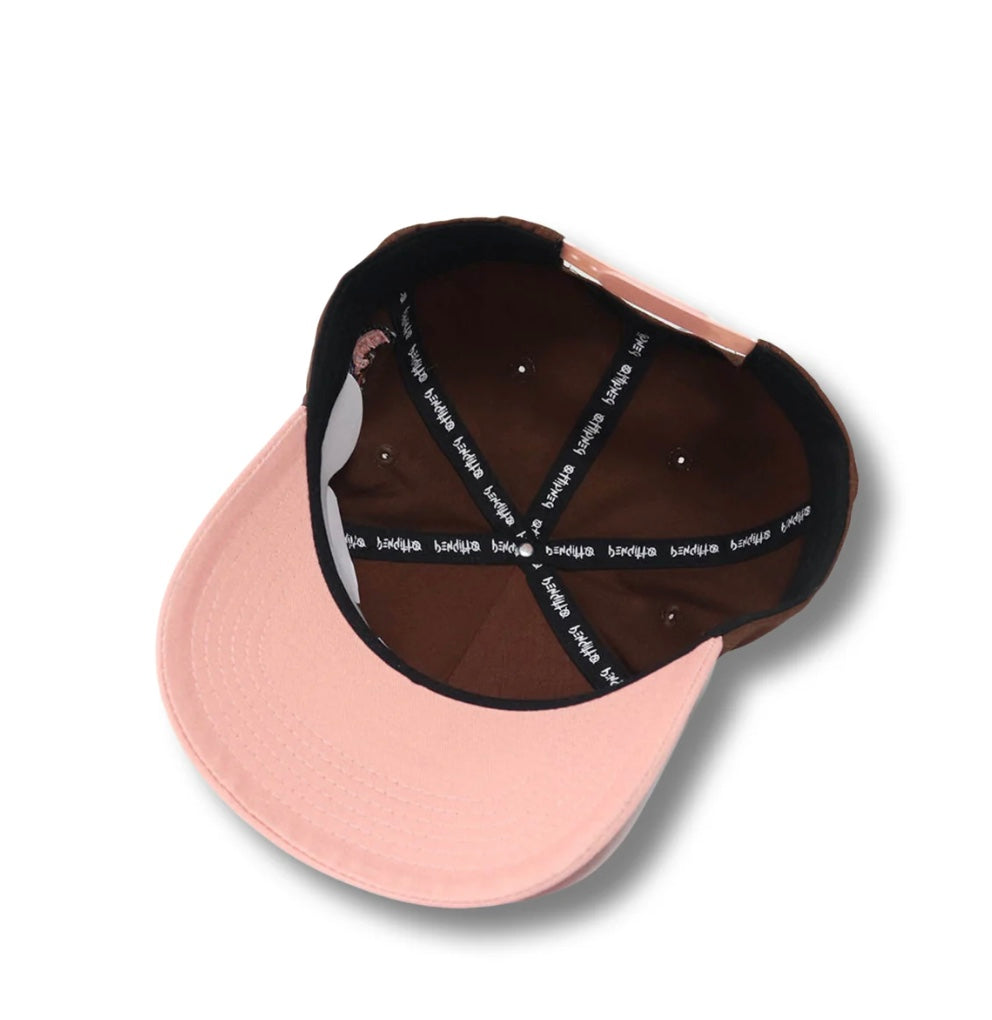 Benditto Hat (salmon/brown)